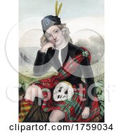 Poster, Art Print Of Irish Clan Chieftan