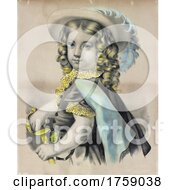 Poster, Art Print Of Child In A Cavalier Outfit