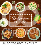 Poster, Art Print Of Bulgarian Cuisine