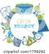 Poster, Art Print Of Green Energy Design