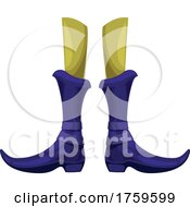 Poster, Art Print Of Witch Legs And Shoes