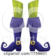 Witch Legs And Shoes by Vector Tradition SM