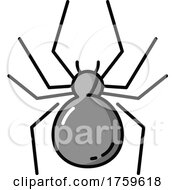 Poster, Art Print Of Spider Halloween Icon