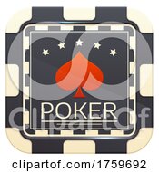 Poster, Art Print Of Poker Icon