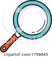 Magnifying Glass Icon by Vector Tradition SM