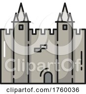 Poster, Art Print Of Castle Icon