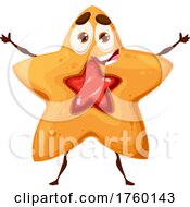 Poster, Art Print Of Star Cookie Character