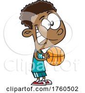 Cartoon Basketball Boy
