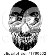 Poster, Art Print Of Skull Cool Sunglasses Skeleton In Shades