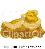 Poster, Art Print Of Gold Nugget