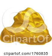 Poster, Art Print Of Gold Nugget
