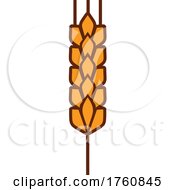 Poster, Art Print Of Wheat Stalk