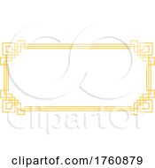 Poster, Art Print Of Chinese Knot Border