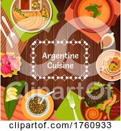 Poster, Art Print Of Argentine Cuisine