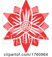 Poster, Art Print Of Red Flower