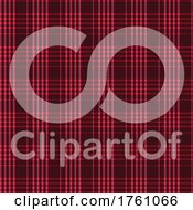 Poster, Art Print Of Christmas Themed Plaid Pattern Background