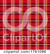 Poster, Art Print Of Christmas Plaid Style Pattern 0211