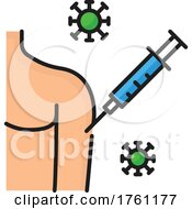 Poster, Art Print Of Medical Vaccine Icon