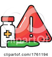 Poster, Art Print Of Medical Vaccine Icon