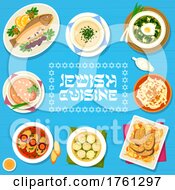 Poster, Art Print Of Jewish Cuisine