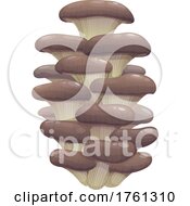 Poster, Art Print Of Oyster Mushrooms
