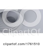 Poster, Art Print Of Abstract Background Of Random Rings