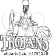Spartan Trojan Gladiator Basketball Warrior Woman by AtStockIllustration