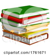 Poster, Art Print Of Stack Of Books