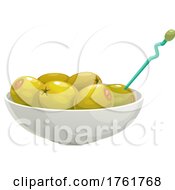 Bowl Of Olives by Vector Tradition SM