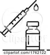 Poster, Art Print Of Vaccine Icon