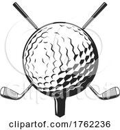 Poster, Art Print Of Golf Design