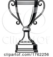 Poster, Art Print Of Black And White Trophy Design
