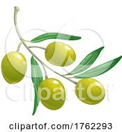 Poster, Art Print Of Green Olives