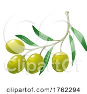 Poster, Art Print Of Green Olives