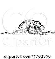 Poster, Art Print Of Waves