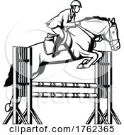 Poster, Art Print Of Equestrian