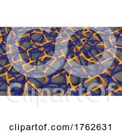 Poster, Art Print Of 3d Abstract Background With Paper Cut Shapes