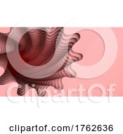 Poster, Art Print Of Abstract Background With Paper Cut Shapes