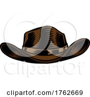 Poster, Art Print Of Cowboy Or Sheriff American Western Wild West Hat