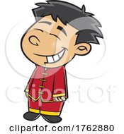 Cartoon Boy From China