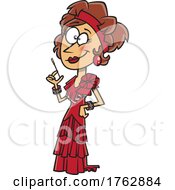 Cartoon Myrtle Wilson From The Great Gatsby