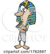 Cartoon Ancient Egyptian Pharaoh Ramesses II