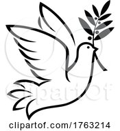Flying Peace Dove