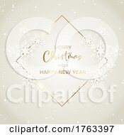 Poster, Art Print Of Christmas And New Year Background