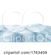 Poster, Art Print Of 3d Snow Isolated On White Background