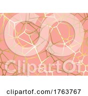 Poster, Art Print Of Voronoi Style Abstract Background 0207