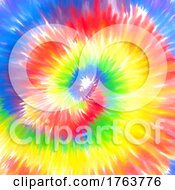 Poster, Art Print Of Abstract Hand Painted Tie Dye Background