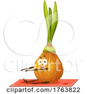 Poster, Art Print Of Sprouted Onion Stretching