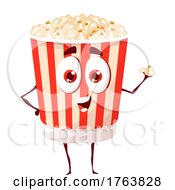 Poster, Art Print Of Popcorn Mascot