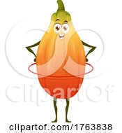 Poster, Art Print Of Papaya Playing With A Hula Hoop